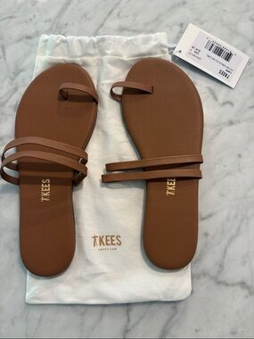 TKEES Leah Sandals - Au Naturale